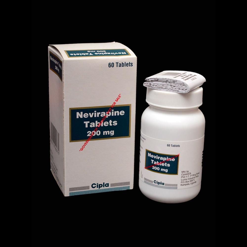 HIV Medication Nevirapine Tablets 200 mg
